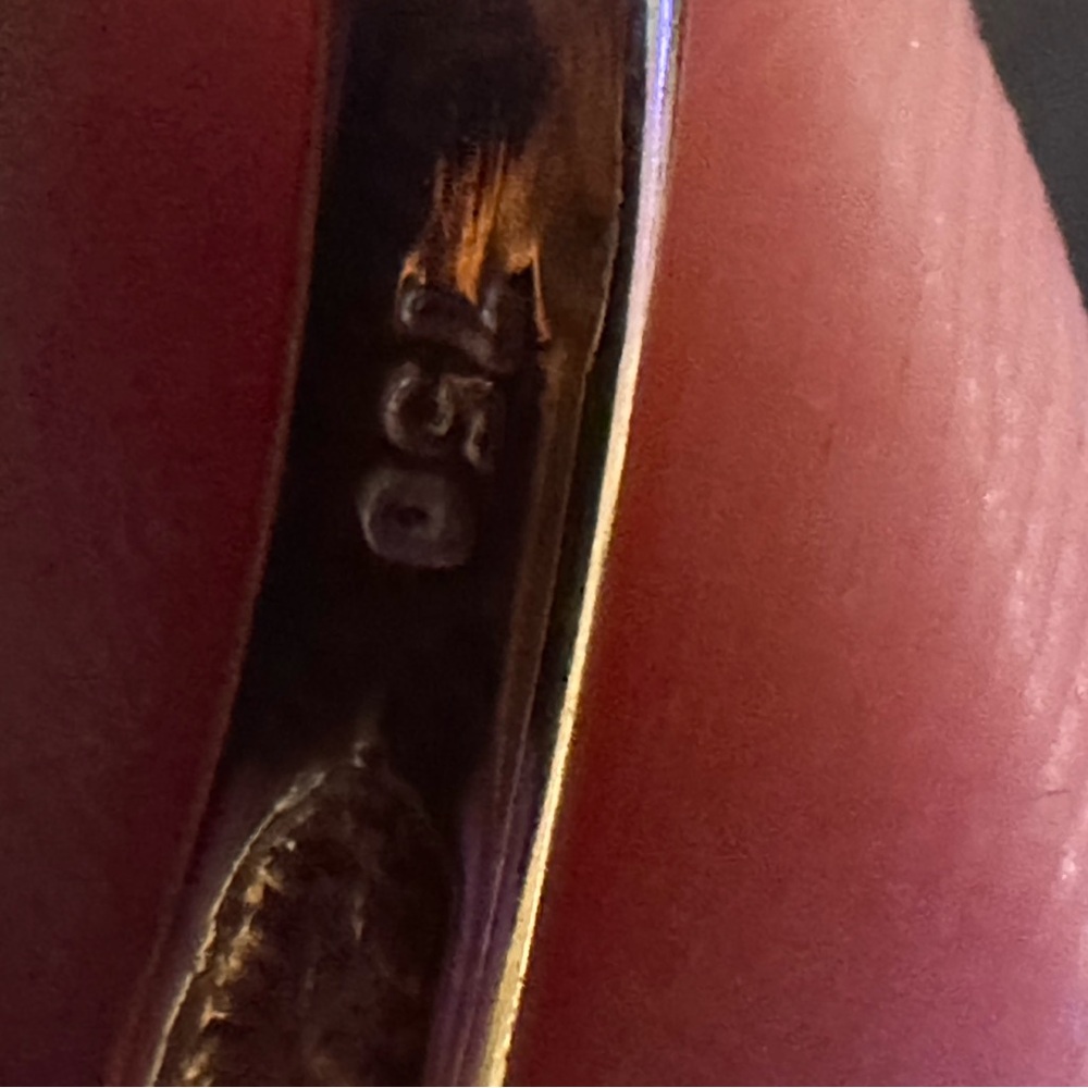 🚫🚫🚫SOLD Dior 750 18k gold coral ring - Picture 5 of 9